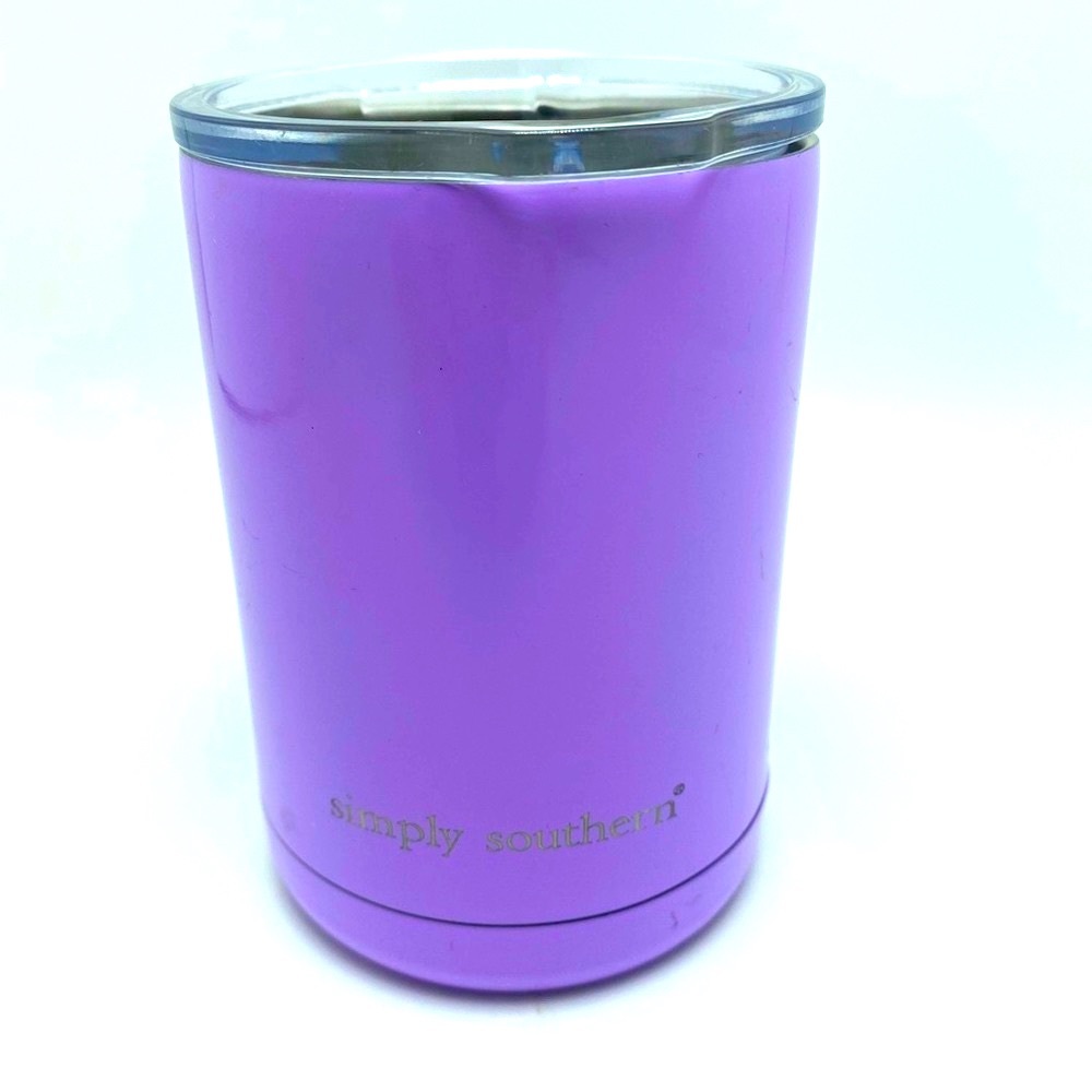 Simply Southern Purple Hot/Cold Stainless Tumbler with Lid